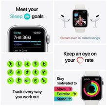 Apple Watch SE GPS - 40mm - Space Gray - Aluminium Case With Black Sport Band