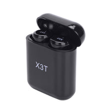 X3T Mini Invisible Twins Bluetooth Earphones Mic with Charging Case