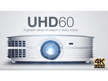 Optoma UHD60 4K Home Theater Projector - White